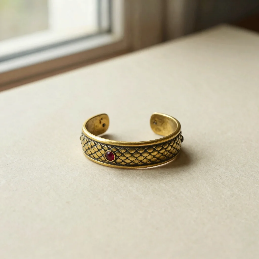 Gilded Dragon Ear Cuff